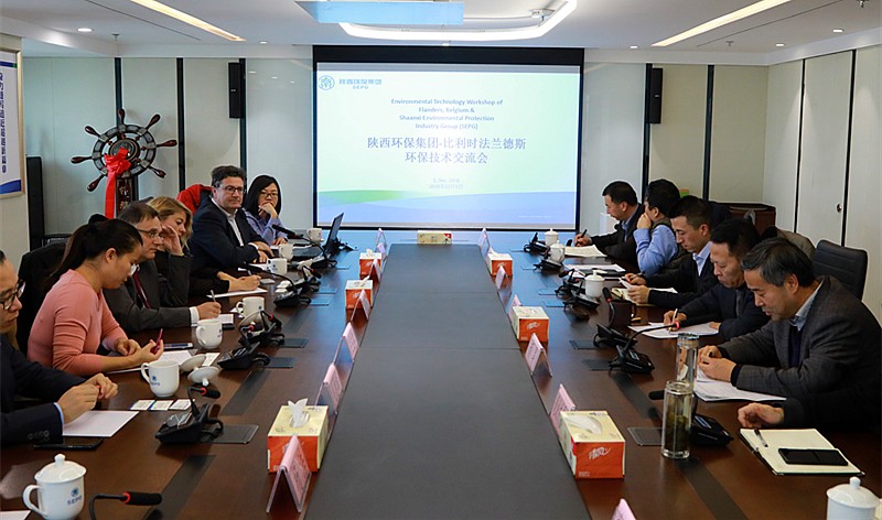 比利时驻华使馆商务参赞Peter Christiaen带队到918博天堂集团交流座谈