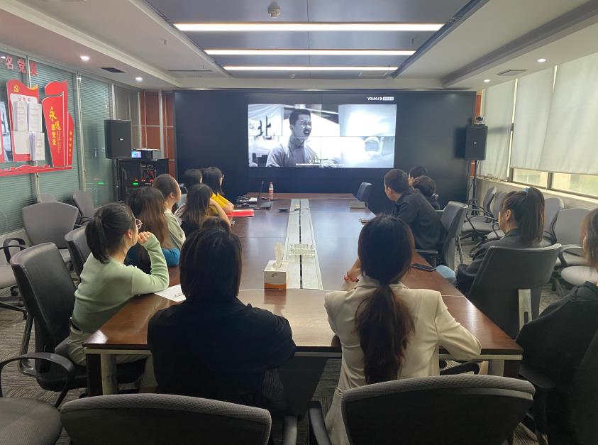 水情形公司团支部开展“请党放心，，强国有我”主题团日活动