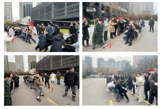 水情形公司工会举行“凝心聚力 喜迎新春”主题拔河角逐