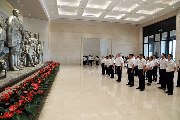 918博天堂集团党委赴关中革命纪念馆开展“状畎革命足迹 传承红色基因 筑牢作风基本”党建研学活动